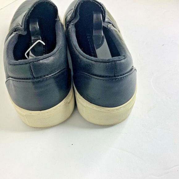 KG Kurt Geiger Womens Sz 8 41 Black Textured Flat Slip on Sneaker Shoes - Picture 5 of 6